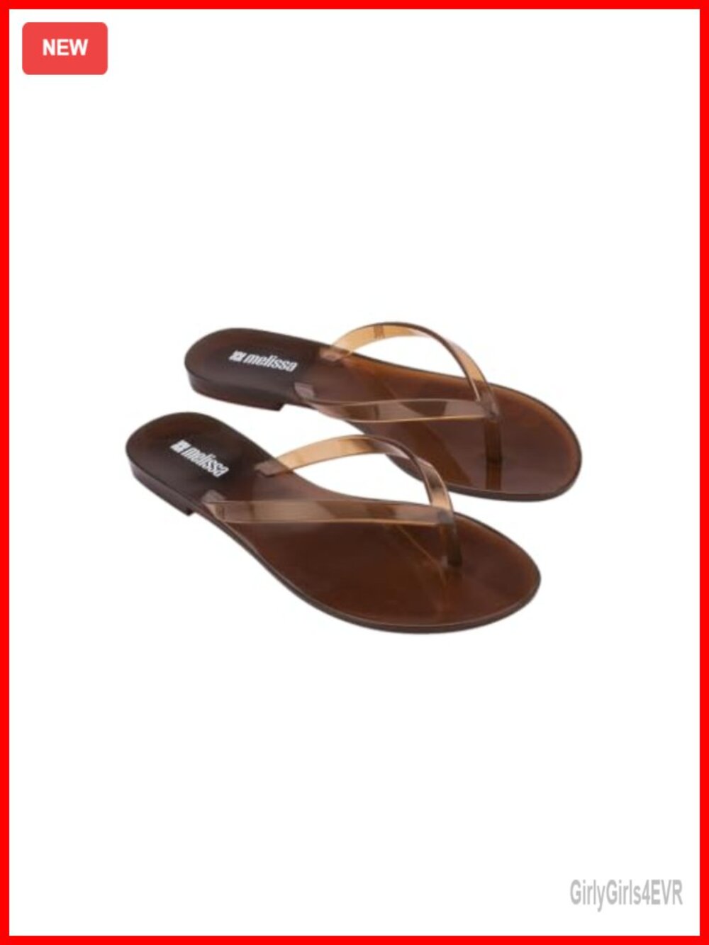 Women's Jelly Flip Flop Sandals, Cushioned, Waterproof, Scented